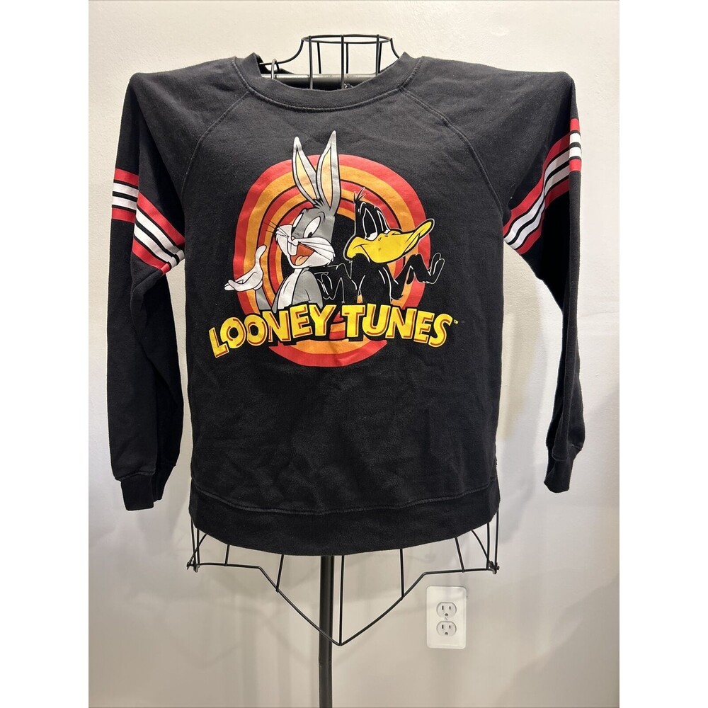 Looney Tunes Bugs Bunny & Daffy Duck Youth Size Large 11-13 Sweatshirt